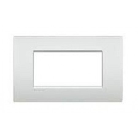 Placa ornament 4 module AIR Alb Bticino Living Light